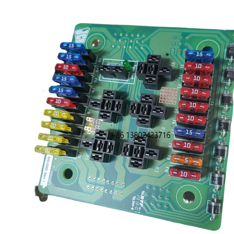 JS220LC Cabin Fuse Plug Board for JCB Excavator JCB448 T2 Engine Electric Parts