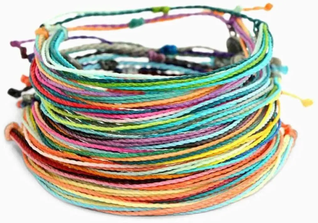 Waxed String | Waxed Polyester Cord Wax Cotton Cord Waxed Thread for  Bracelets Necklace Jewelry Making Friendship Bracelet