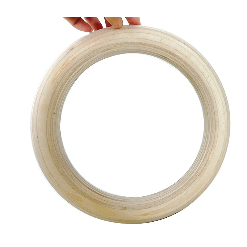 Деревянное кольцо для фитнеса высококачественное деревянное тренажерного