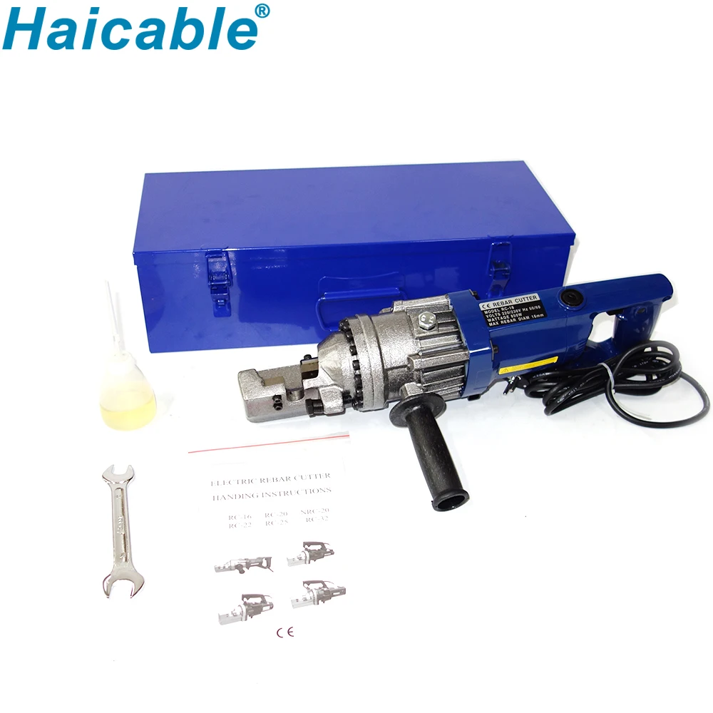 RC-16 Professional Rechargeable Rebar Cutting Tool Dia 4-16mm Battery Powered Rebar Cutter