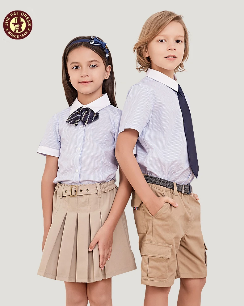 OEM UAE Dubai Kids School Uniform Boys and Girls Designs