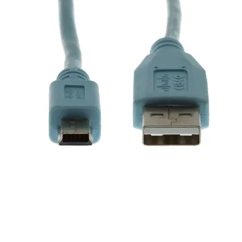 6ft Usb To Mini Network Routers Cable Cab-console-usb Console For Cisc0 ...