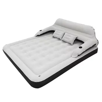 Mattress Portable Camping Mattress with Waterproof and Flocking Top Inflatable Air Bed for Guest,Camping