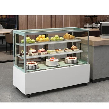 Rebirth Customize Fridge Refrigerated Showcase cake chiller display Fridge cake display counter