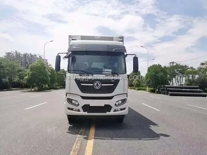 Hot-selling Factory Price Dongfeng 300hp 6x2 Cargo Medium Duty Refrigeration Truck with Fashionable High Roof Cabin
