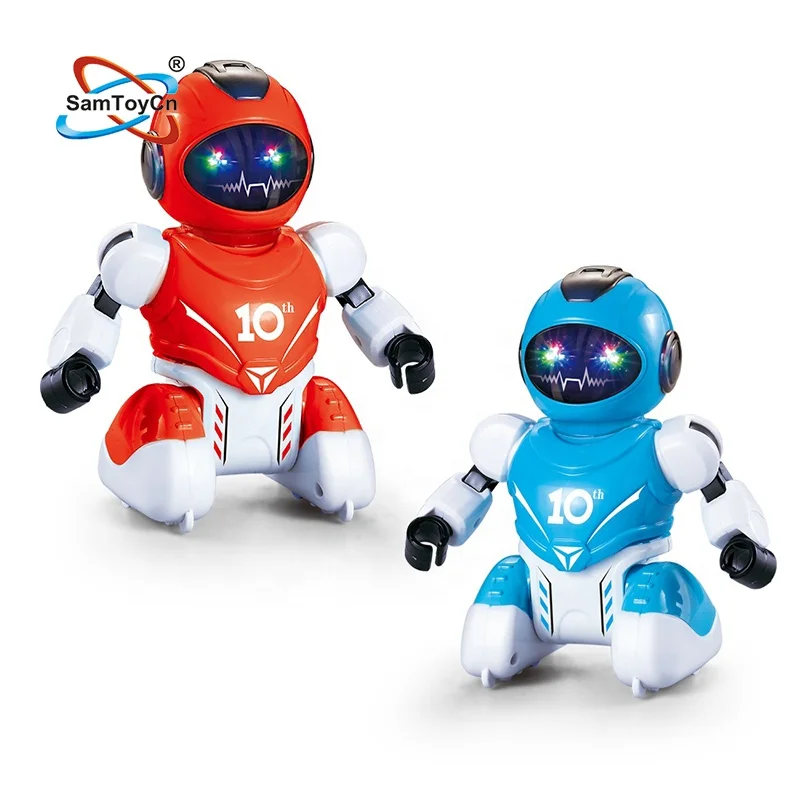 Samtoy Children Educational Programming Led Robot Toys Infrared Remote