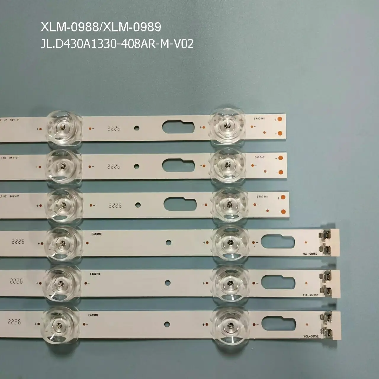 Factory Wholesale LED TV Backlight Strip with Remote Control Switch Aluminum Body for Samsung LED TV Tira De Led Para Tv