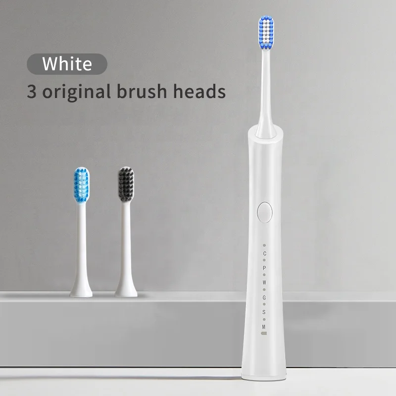 Оптовая продажа Портативная звуковая электрическая зубная щетка с мягким Мотором для ухода за полостью