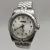Silver Case=white Dial