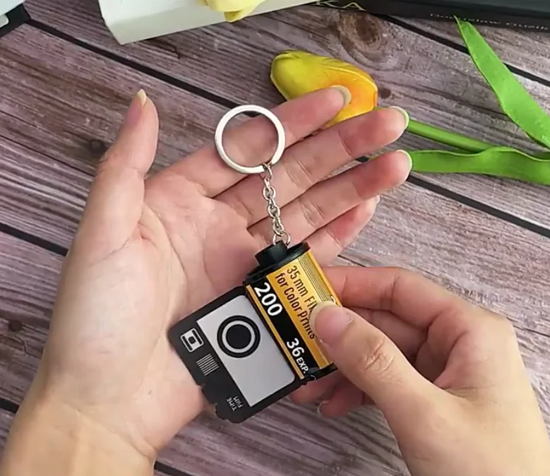 Kodak Film Pictures Keychain Kodak Photo Film Keychain 35mm Film