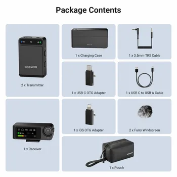 NEEWER Wireless Lavalier Microphone CM36 product image
