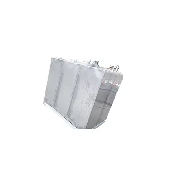 Factory-built flat-panel removable tanks with lifetime warranty