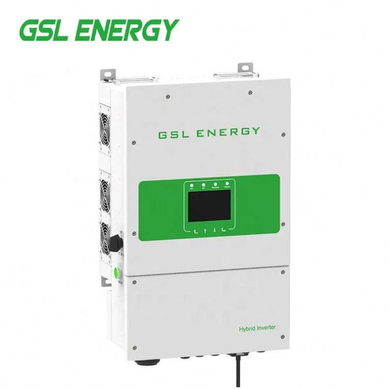 GSL ENERGY Single Phase ခွဲခြမ်း ဟိုက်ဘရစ်အဆင့် အင်ဗာတာ 15Kva 12Kw 3.6Kw 5Kw အင်ဗာတာ ဆိုလာ 60A 120A Off Grid Hybrid ဆိုလာ အင်ဗာတာ