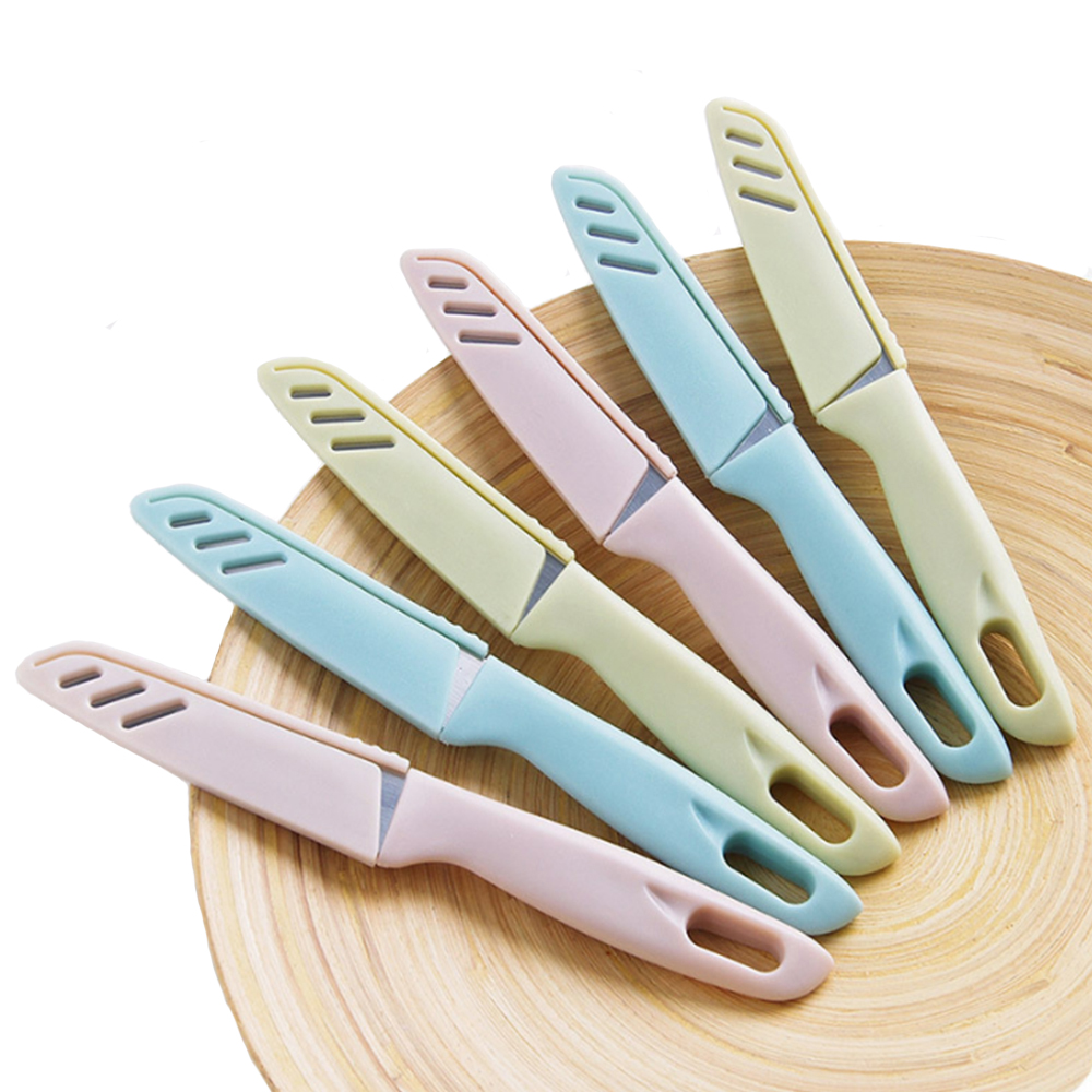 
 Лидер продаж, бытовой кухонный нож из нержавеющей стали LG042 для резьбы по фруктам, портативный нож с полипропиленовой ручкой для чистки, пилинга, нож для фруктов и овощей  