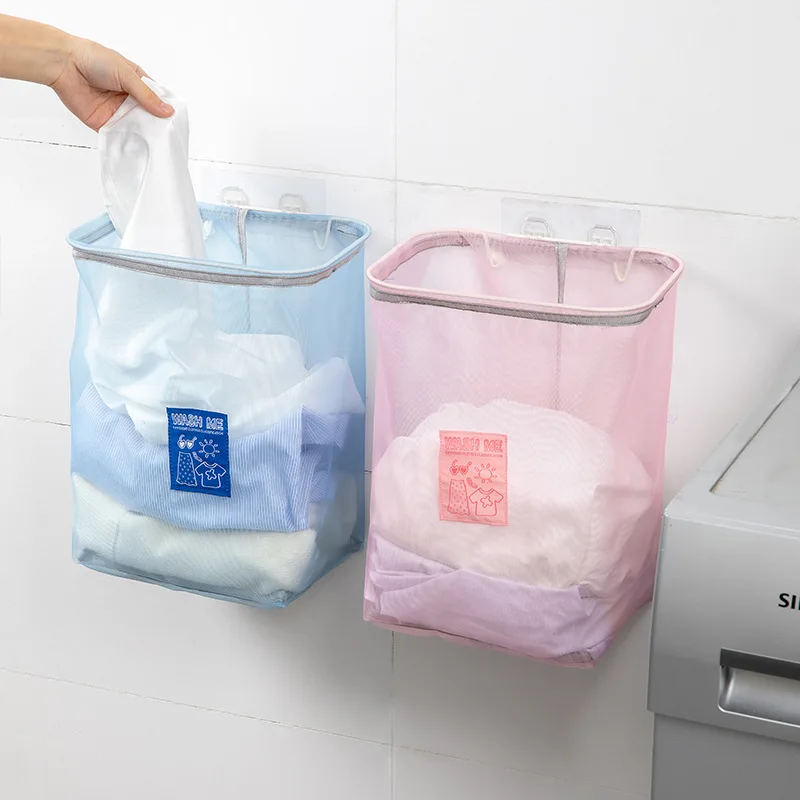 Household Dirty Clothes Storage Bag Laundry Basket Washing Bin Foldable 