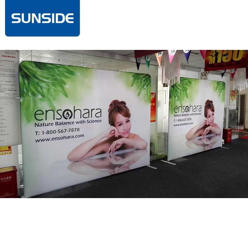 Товары для торговой выставки выставочная выставка 8x8 футов 8x10 ступенчатый и повторяющийся фон демонстрации стойки