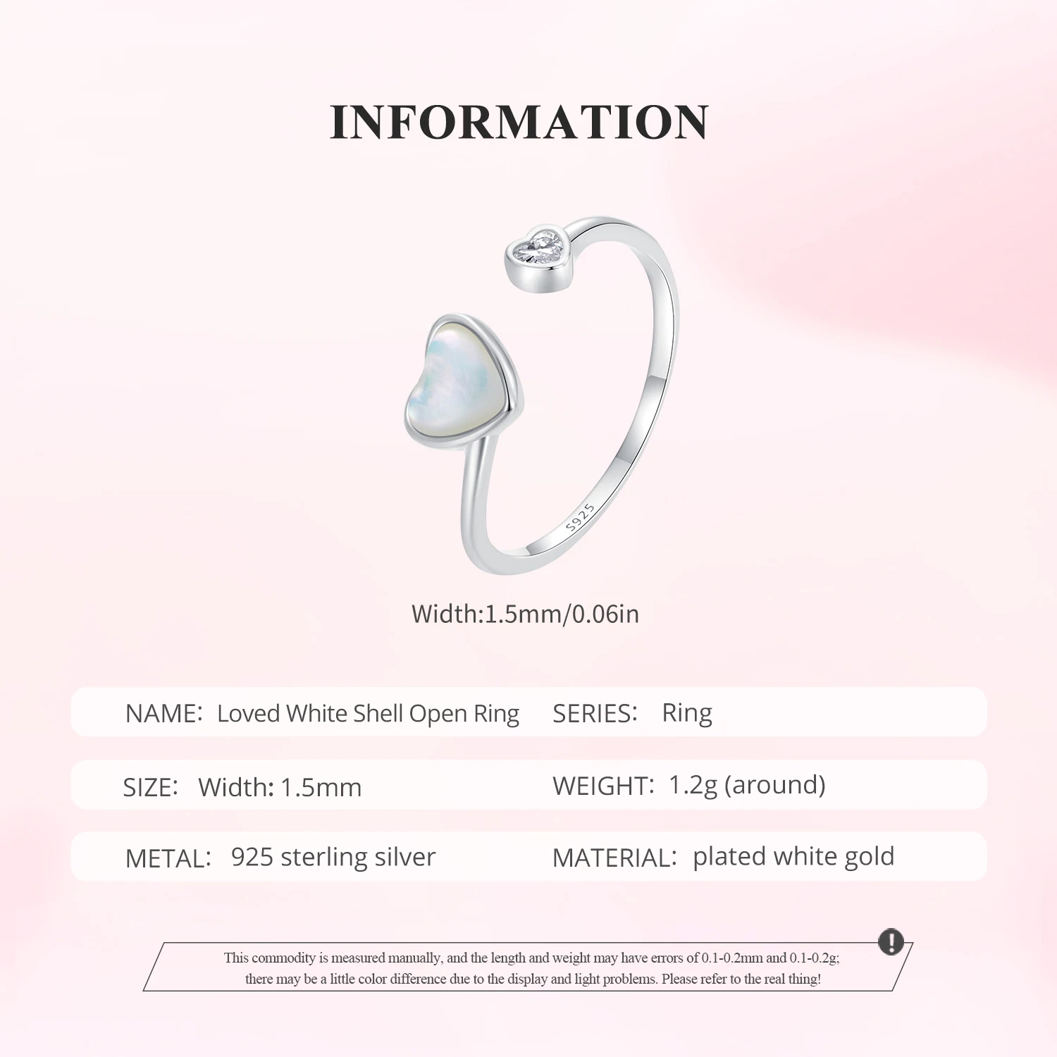 Turtleland 925 Sterling Silver Hollow Heart Locket Charm Bracelet – 8 Inches