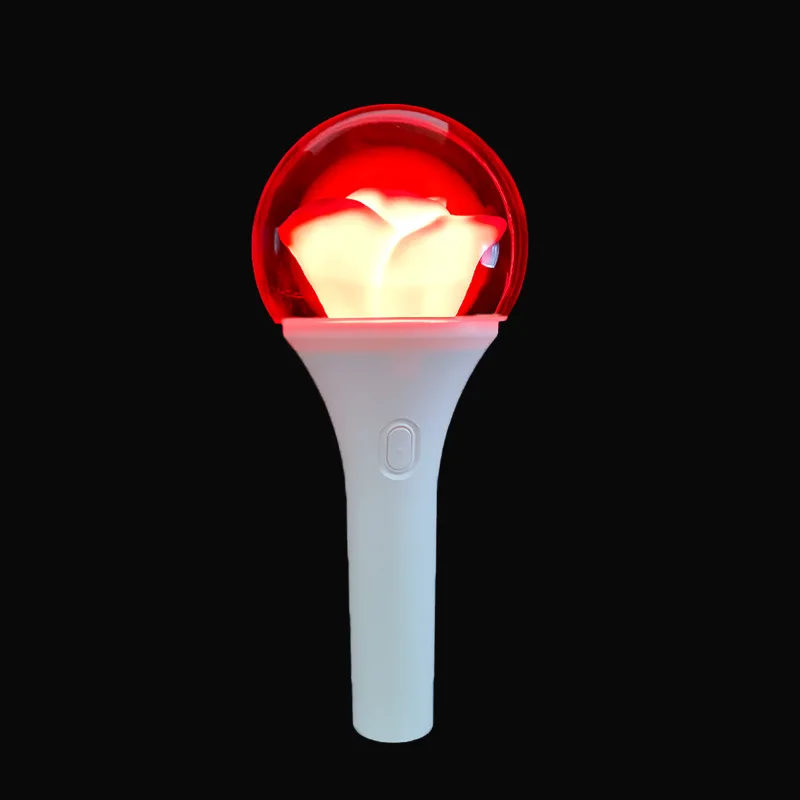 RICHSHINING Idol App Control Led Penlight Concert Glow Party Flashlight Logo Concert Kpop 15 Color LED Light Stick for Party
