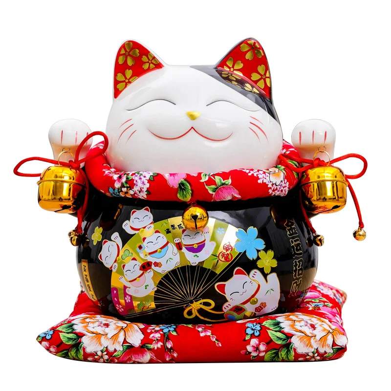 Details about   ****** 10" CHINESE MANEKI NEKO LUCKY CAT PIGGY BANK FENG SHUI WEALTH ****** 