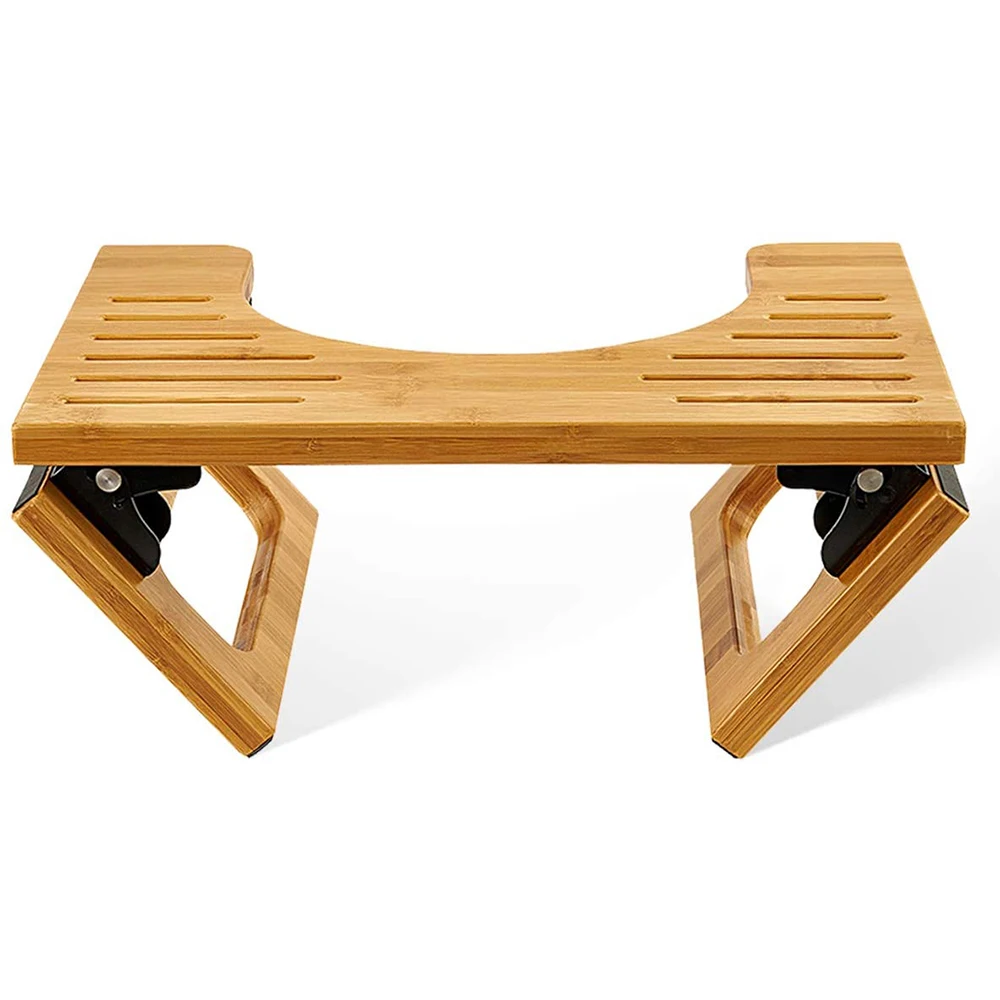 bamboo squatting toilet stool for bathroom,men,women or children
