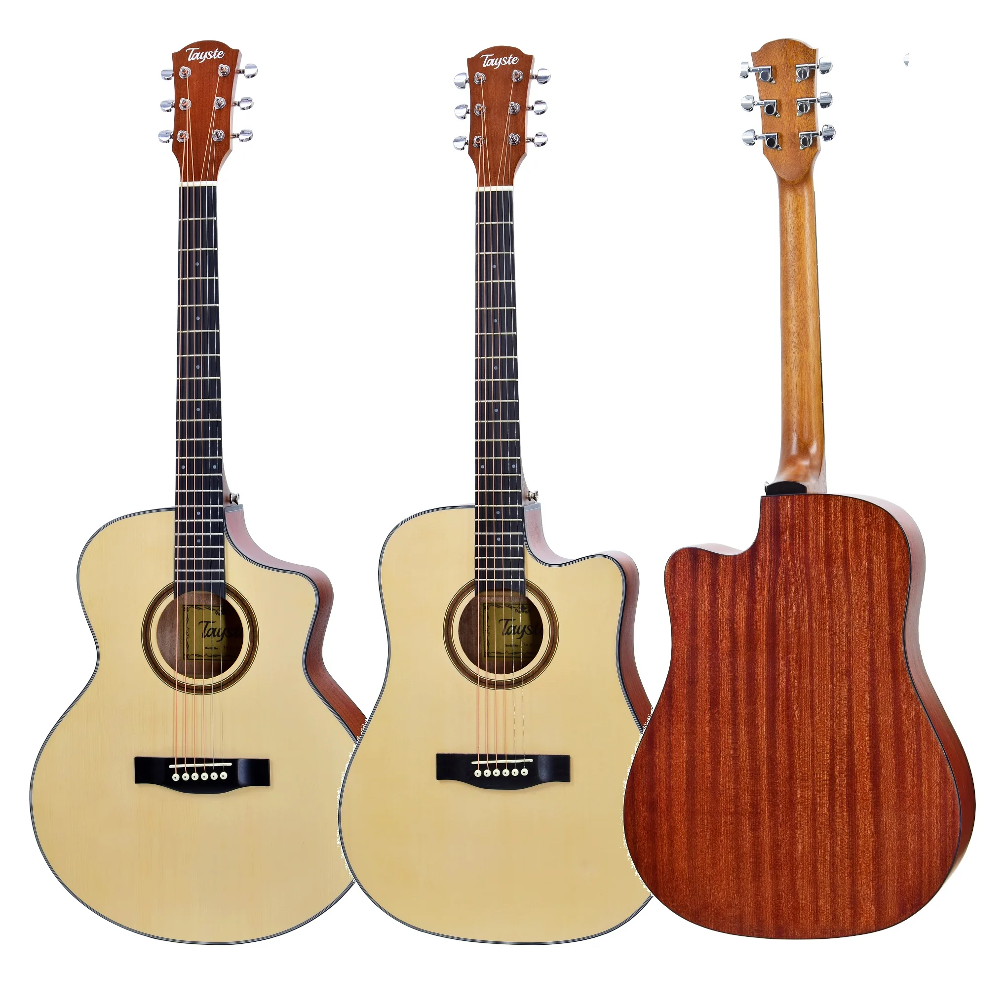 アコギ tayste 41 Inch GIDOO MUSIC Tayste 6 Steel String Acoustic Guitars