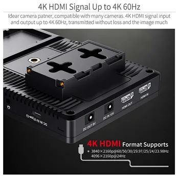 FEELWORLD F7 PRO Camera Monitor 7 Inch 4K 60Hz Touch Screen 3D LUT F970 Power Kit Factory Direct Custom Packaging detail image