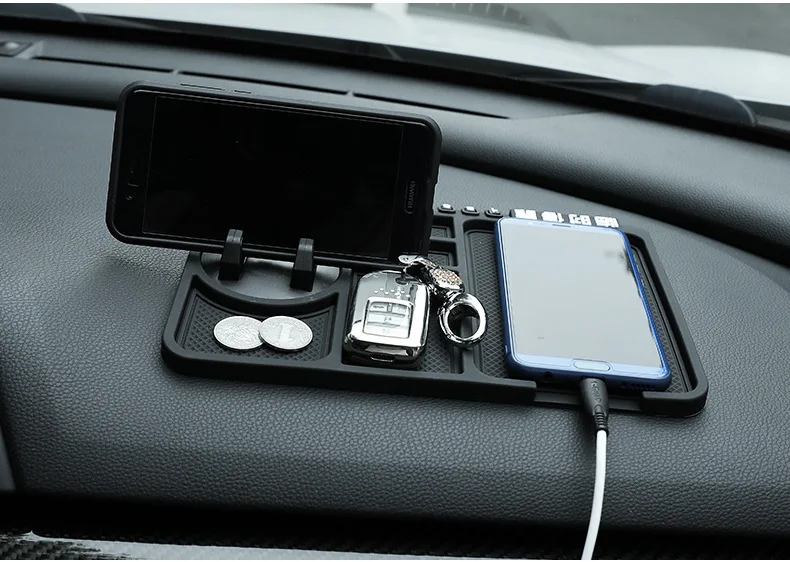 New arrival dashboard non slip multifunctional cell phone GPS holder mat pad for car