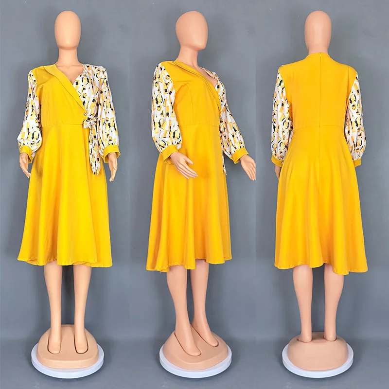 2025 New Casual Dresses for Women Ladies African Casual Dresses Plus Size  Africa Women Dress