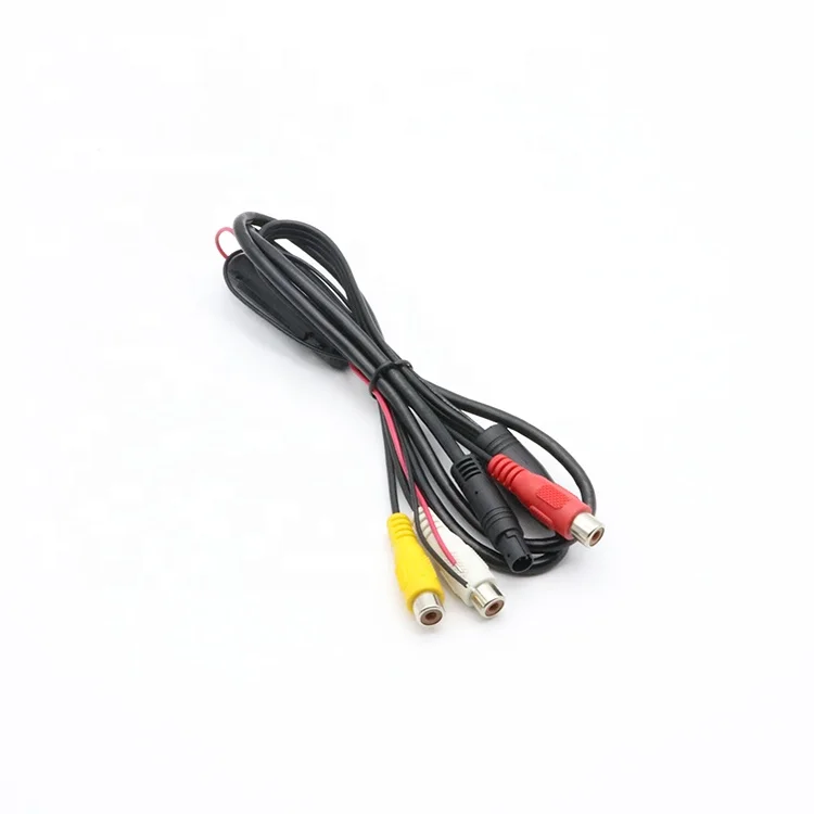 Custom Mini Din To Rca Audio Video Adapter Cctv Camera 9 Pin Mini Din