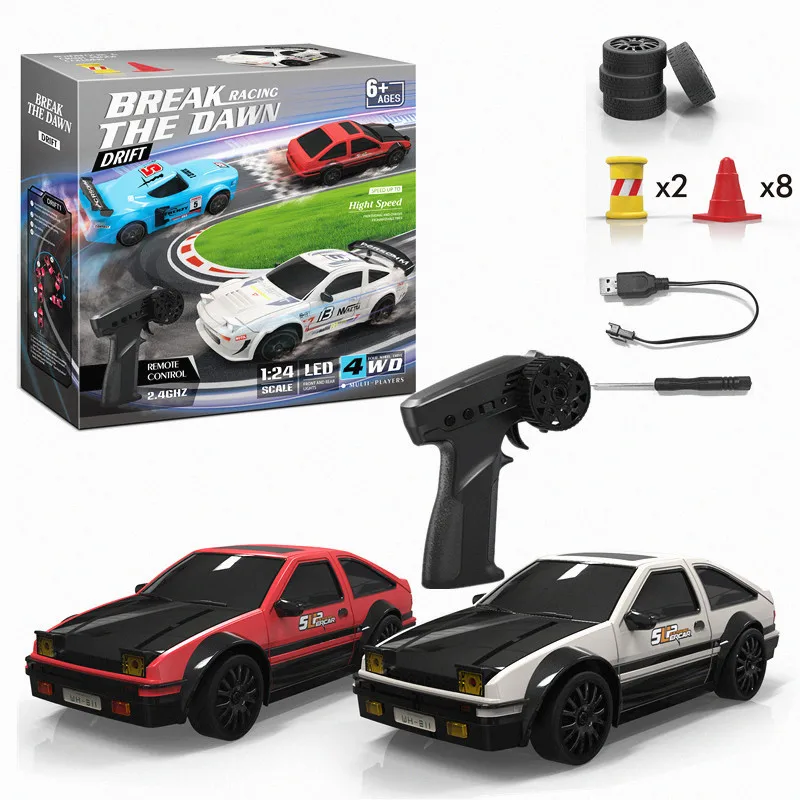 HOSHI 1:24 RCカーS811S812 S813 4WD2.4G高速RCドリフトカー
