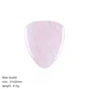 Púa de guitarra de cristal rosa