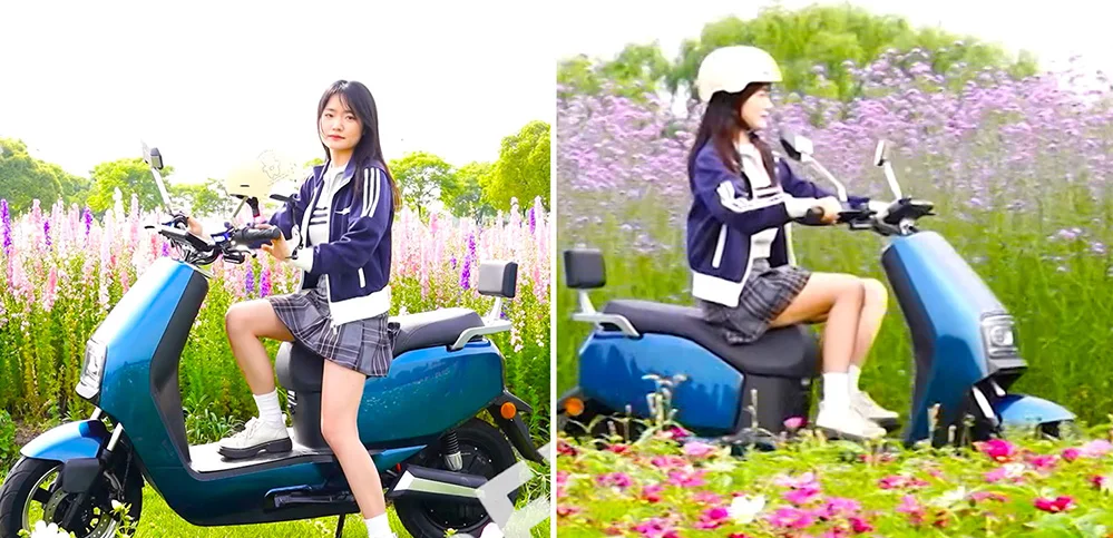 CKD SKD 12inch 2 Passenger Electric Motorbike 700/900W 55km/h Speed Electric Motorcycle Manufacturer for Adults