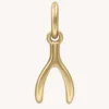 gold wishbone
