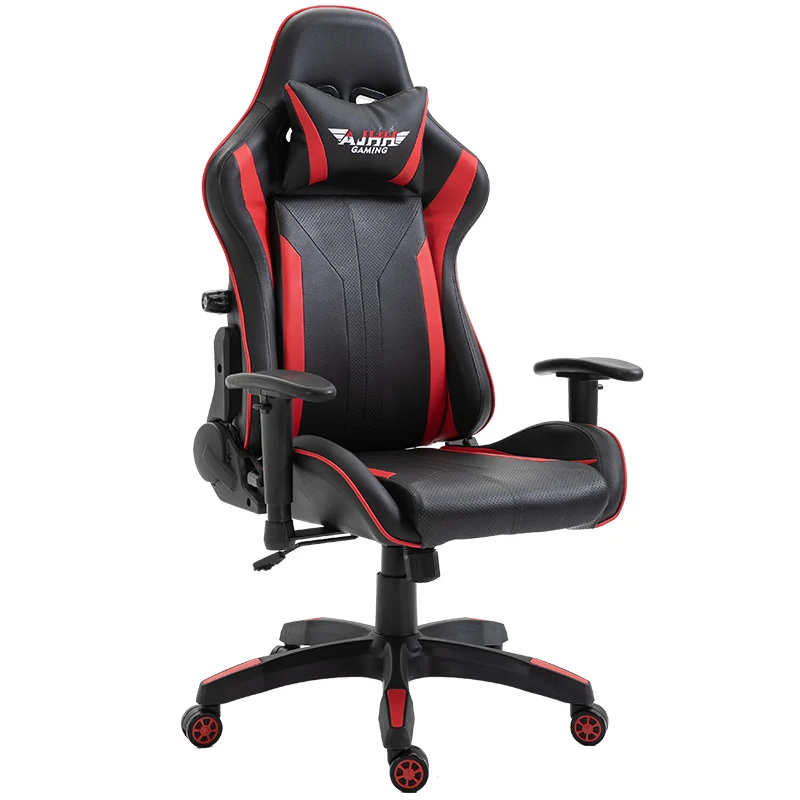 Оптовая продажа, игровое офисное кресло, компьютерное гоночное кресло для геймеров с регулируемым подлокотником, вращающееся кресло