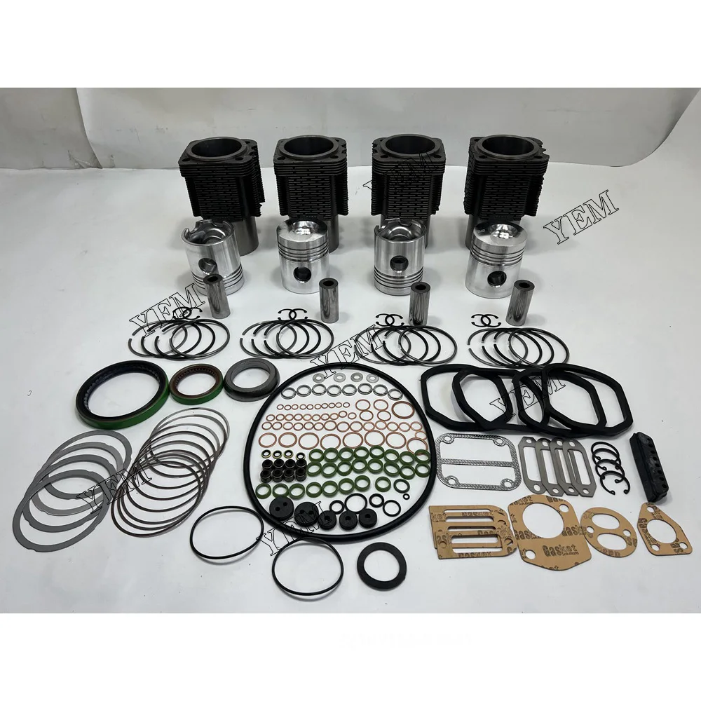 F4L912 Cylinder Liner Kit With Gasket Set for Deutz Rebuild Kit High Performance 2