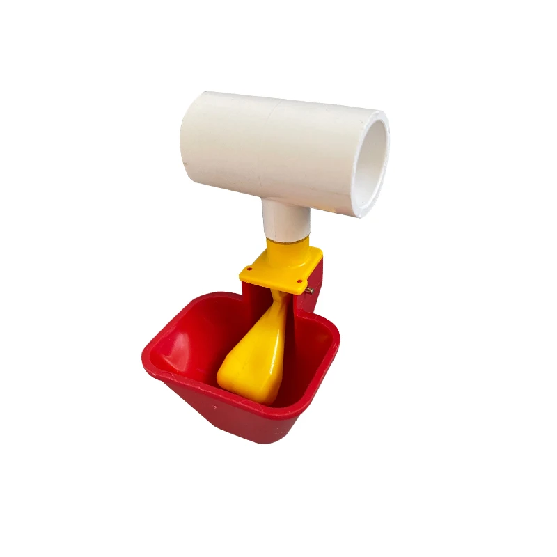 Float Valve Chicken Drinking Cup Automatic Drinker Bird Plastic Poultry Water Drinking Cups