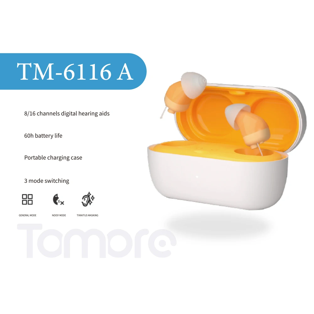 New Launching High Quality Mini Cic Digital Hearing Aid 18 Hours ...