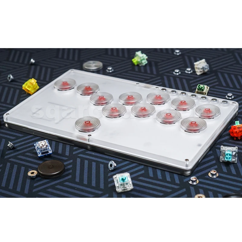 SQ Arcade Joystick Slimbox R3 - Mini Hitbox Game Controller