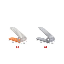 Регулируемый пластиковый органайзер для хранения обуви DLL499 стеллажи компактные органайзеры стойка