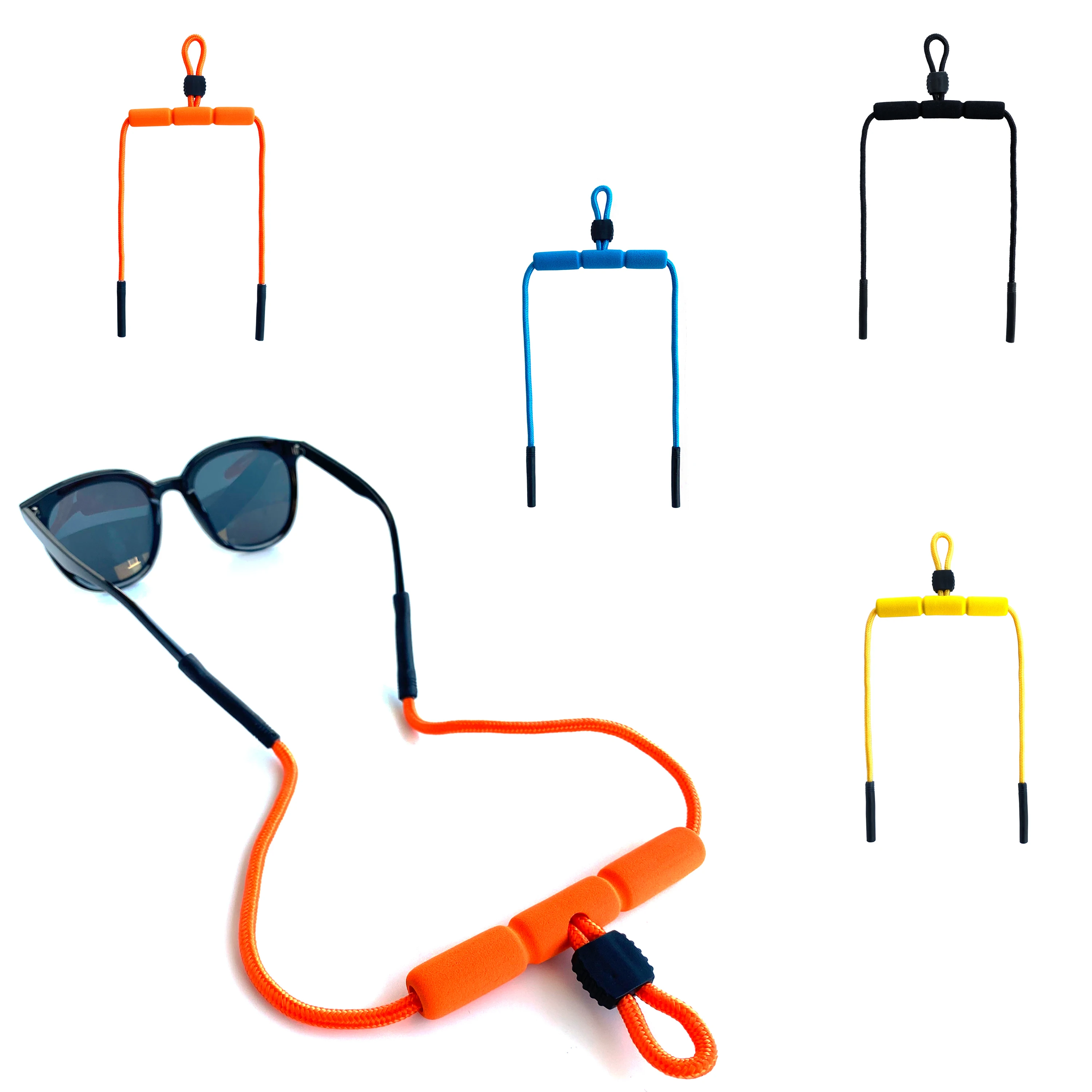 Trendy Personality Diving Non-slip Sports Glasses Float Line Adjustable  Swimming Goggles Neck Strap Lanyard Glasses Accessories