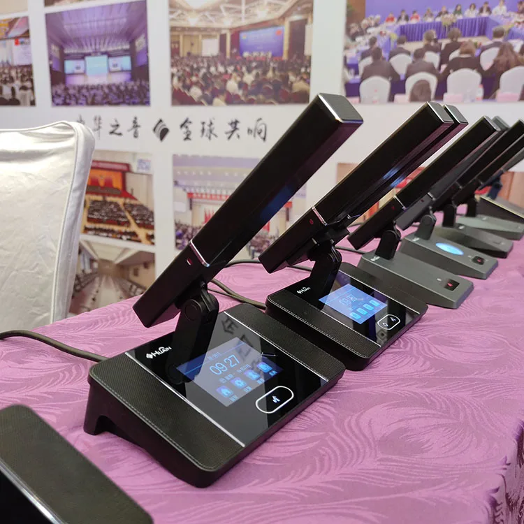 HUAIN Conference Full Digital Microphone Congress Discussion System Delegate Unit