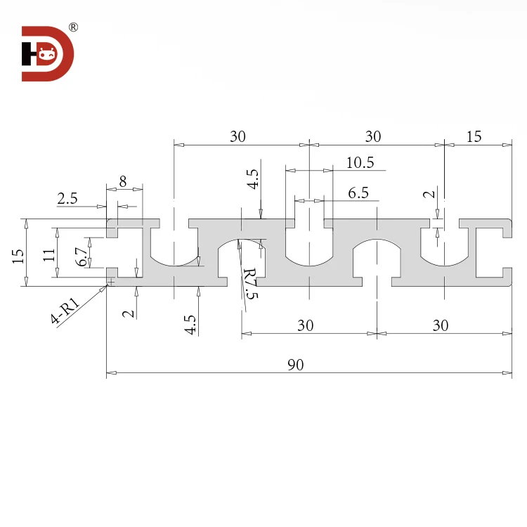 product 1590 aluminum profile production line aluminum alloy profile carving machine aluminum profile workbench panel-3