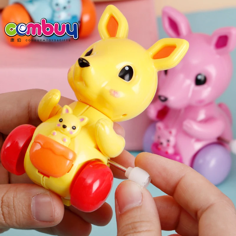 
 Новый стиль, мультяшное животное на цепочке, прыгает, пластиковые игрушки-кенгуру  