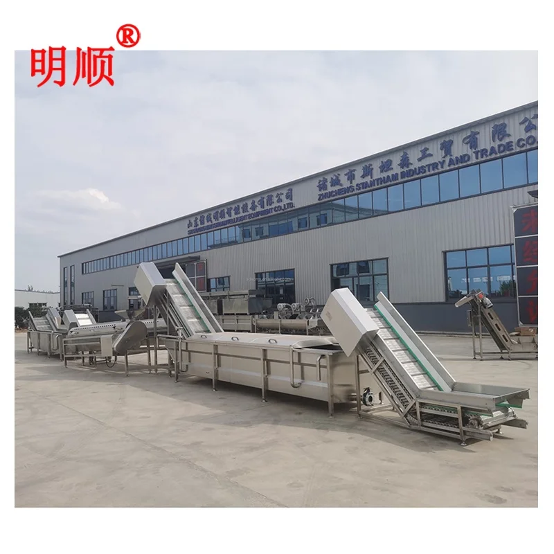 Chicken Feet Processing Line Full Set Chicken Feet Peeling Machine Automatic Chicken Feet Production Line