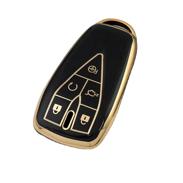 5 Button TPU Key Fob Cover ,Remote Keyless Case for Changan CS75 Plus CS85 CS95 OSHAN CS55,soft TPU case for remote key fob