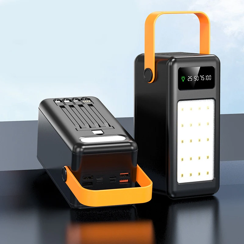 Customized Manufacturer Solar Phone Charger Power Bank Fast Charging Powerbank 50000mAh Power Bank