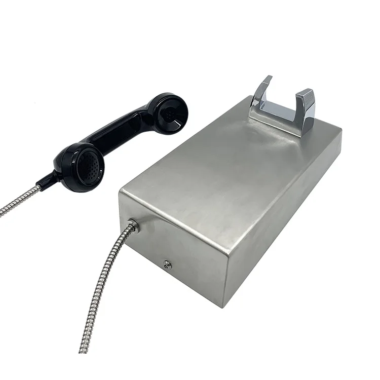 Antique Telephone IP65 Rated  Grade IK10 Anti-Vandalism Harsh Environment Wall-Mounted Corded Telephone