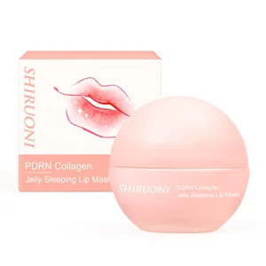 OEM ODM  Moisturizing Private Label Nourishment 24-Hour Intense Hydration Long-Lasting Pdrn Collagen Jelly Sleeping Lip Mask