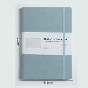 Wholesale Customizable A5 Size PU Leather Journal Handmade Undated Notebooks Hot Sales Elastic Band Agenda Planners and Diary