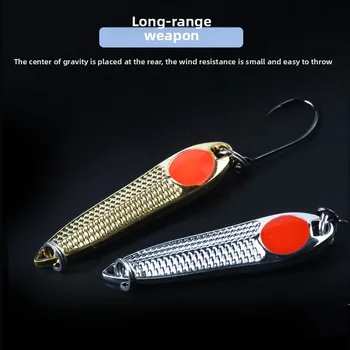 Surfboard Luya Sequins Bait Horse Mouth Melon Seeds Beak Green Bass Special Artificial Hard Bait Zinc Alloy Hooks Customization – Hard Lure – view 3